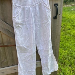 Billabong White Beach Pants